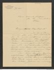 Nachlass Franz Steindachner, Brief von Einar Lönnberg an Franz Steindachner (12.09.1905), Inv.Nr. 309.02, Seite 1